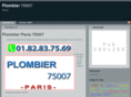 plombier75007.com