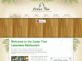 cedartreerestaurants.com