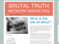 brutaltruthnetworkmarketing.com