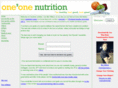 one2onenutrition.com