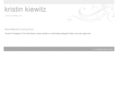 kristinkiewitz.com