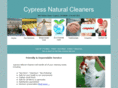 cypressnaturalcleaners.com