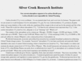 silvercreekresearch.com