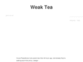 weaktea.org