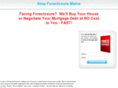 stopforeclosuremaine.com