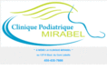 cliniquepodiatriquemirabel.com