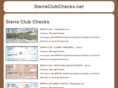 sierraclubchecks.net