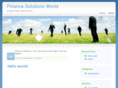 financesolutionsworld.com