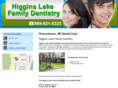 higginslakefamilydentistry.com