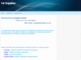 1stsupplieswales.com