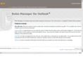 outlookrulesmanager.com