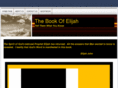 bookofelijah.com