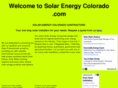 solarenergycolorado.com