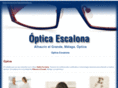 opticaescalona.es