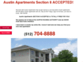 austinapartmentssection8accepted.com