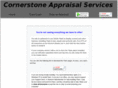 cornerstoneappraisalservices.biz