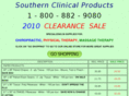 southernclinicalproducts.com