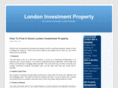 londoninvestmentproperty.com