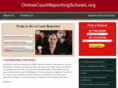 onlinecourtreportingschools.org