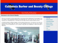 californiabarberandbeautycollege.com
