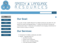 speechlanguageresources.com