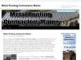 metalroofingcontractorsmaine.com