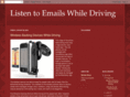 listentoemailswhiledriving.com
