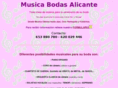 musicabodasalicante.com