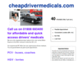 cheapdrivermedicals.com