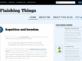 finishingthings.com
