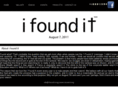 i-found-it.org