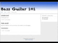 bassguitar101.com