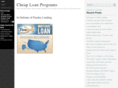 cheaploanprograms.com