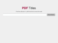 pdftitles.com