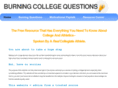 burningcollegequestions.com