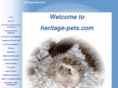 heritage-pets.com