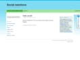 socialmentions.com