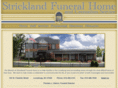 stricklandfuneralhome.net