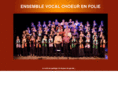 choeurenfolie.com