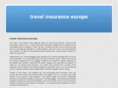 travelinsuranceeurope.org
