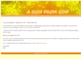 a-sign-from-god.com