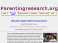 parentingresearch.org