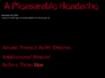 apleasurableheadache.com