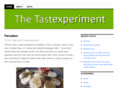 tastexperiment.info