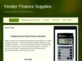 vendorfinancesupplies.com