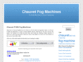 chauvetfogmachine.com