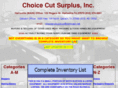 choicecutsurplus.com
