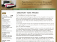 teakbedroomfurnitureshowroom.com