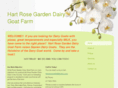 hartrosegardendairygoat.com