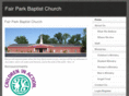 fairparkbaptistchurch.org